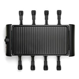 Appareil a raclette 8 personnes - LIVOO - DOC312 - 1300W - 8 personnes - Plateau grill amovible antiadhésif - Thermostat ajustable