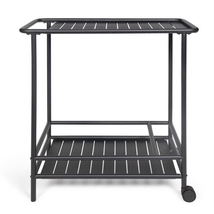 Garden trolley - LIVOO - GS163N - 61 x 42 cm - Black