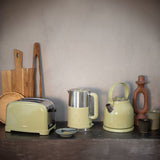 Bouilloire rétro - LIVOO - DOD202M - 2200 W - 1,5 L - Socle 360° - Matcha