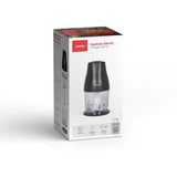 Hachoir - LIVOO - 300 ml - 400 W - 1 vitesse et fonction turbo - 2 lames en inox - Noir