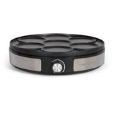 Crepiere réversible - LIVOO - DOP247 - 1500W - Plaque réversible : 1  x Ø33 ou 7 x Ø10 cm - Antiadhésif - Thermostat réglable