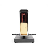 Appareil a raclette traditionnel - LIVOO - DOC314 - 600W - 6 a 8 personnes - Porte fromage amovible, coulissant, 360° - 2 spatules