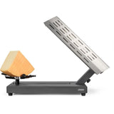 Appareil a raclette traditionnel - LIVOO - DOC314 - 600W - 6 a 8 personnes - Porte fromage amovible, coulissant, 360° - 2 spatules