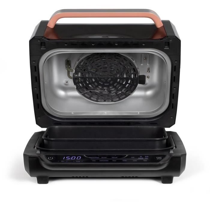 Friteuse sans huile et grill - LIVOO - Livoo x Marmiton - DOC305 - 6 L - 1500-1700 W - 2 en 1 - 8 programmes - 4 réglages de chauffe