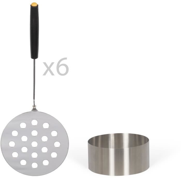 Four a pizza 6 personnes - LIVOO - DOC304 - 1200W - 6 personnes - Ř10 cm - Antiadhésif - 6 mini pelles et 1 emporte-piece inclus