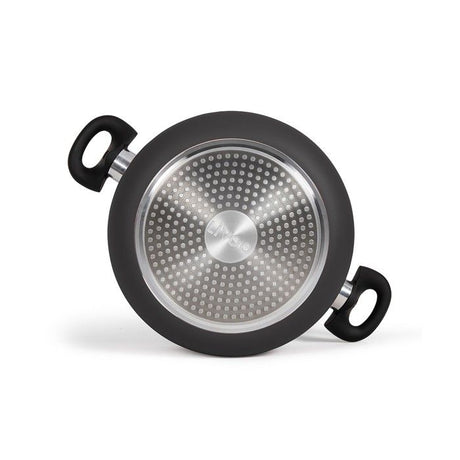 Faitout - LIVOO - MEP150R - 24 cm - Antiadhésif sans PFOA ni PFOS - Poignées silicone - Tous feux dont induction