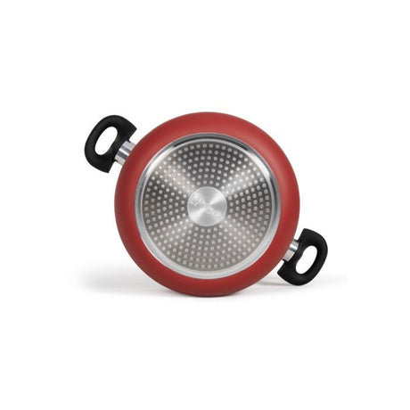 Faitout - LIVOO - MEP150R - 24 cm - Antiadhésif sans PFOA ni PFOS - Poignées silicone - Tous feux dont induction
