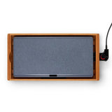 Plancha bambou revetement céramique - LIVOO - DOC322 - 2200W - Plaque amovible en  fonte d'aluminium - Thermostat ajustable