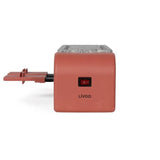 Raclette 2 personnes connectable - LIVOO - DOC310R - 450W - 2 personnes - Thermostat automatique - 2 spatules en bois et 2 caquelons