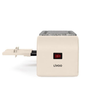 Appareil a raclette connectable - LIVOO - DOC310C - 2 personnes - 450 W - Thermostat automatique
