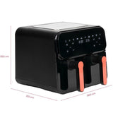 Friteuse sans huile - LIVOO - Livoo x Marmiton - DOC316 - Acier inoxydable - 9 L - 2400 W - 7 programmes - Température ajustable