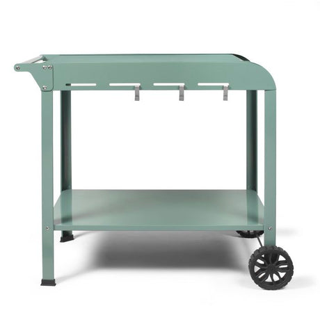 Desserte pour plancha - LIVOO - GS168V - Vert / Noir - 70 x 50 cm