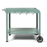 Desserte pour plancha - LIVOO - GS168V - Vert / Noir - 70 x 50 cm