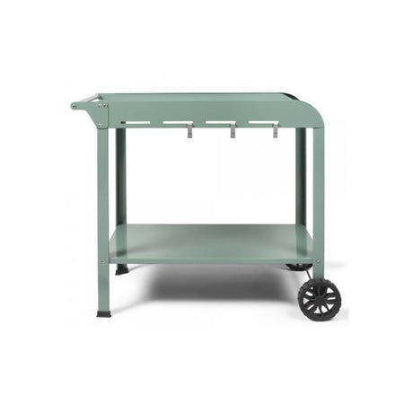 Desserte pour plancha - LIVOO - GS168V - Vert / Noir - 70 x 50 cm