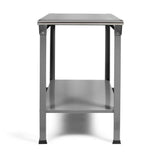 Desserte pour plancha - LIVOO - GS168G - 2 roues crantées ř 14,5 cm - Plateau supérieur 70 x 50 cm - Plateau inférieur 79 x 49 cm