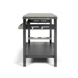 Desserte pour plancha - LIVOO - GS167V - Vert / Noir