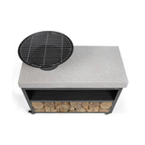 Brasero barbecue sur desserte - LIVOO - DOC329 -