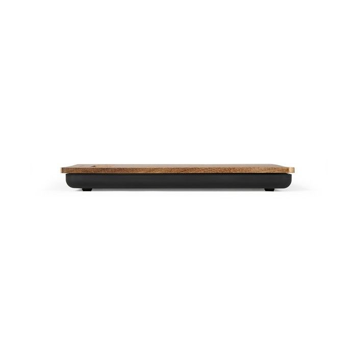 Balance de cuisine électronique - LIVOO - DOM492 - Plateau acacia - Max. 5 kg - 4 unités de mesure - Ecran LCD