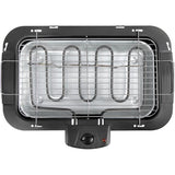 Barbecue électrique sur pieds 2 en 1 - LIVOO - DOM506 - 2200W - 2 en 1 - 2 hauteurs - Thermostat ajustable