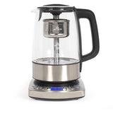 Bouilloire automatique - LIVOO - DOD209 - 2200 W - 1,7 L - 3 modes d'infusion préréglés - Verre / Acier inoxydable