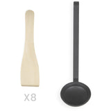 Maxi crepes party - LIVOO - DOC186G - 1500 W - 8 mini crepes Ř 12 cm - Revetement antiadhésif - Noir