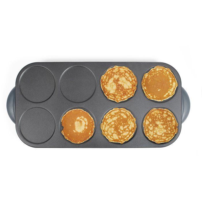 Maxi crepes party - LIVOO - DOC186G - 1500 W - 8 mini crepes Ř 12 cm - Revetement antiadhésif - Noir