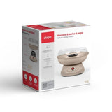 Machine a barbe a papa - LIVOO - DOM468C - 450W - Cuve et couvercle amovibles - Cuillere doseuse et 10 sticks en bambou inclus