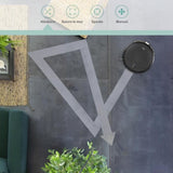 Aspirateur Robot laveur connecté - LIVOO - DOH145 WASH'UP - 1000 Pa - 70 min - 2 réservoirs - Noir