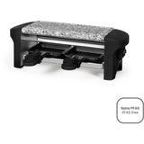 Appareil a raclette 2 personnes - LIVOO - DOC156N - 350W - 2 personnes - Plateau amovible en granite - Bouton on/off