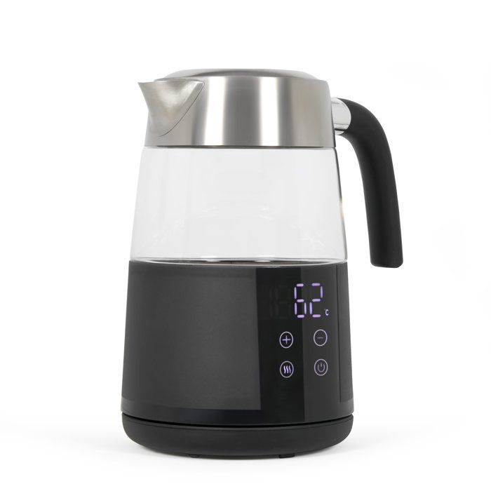 Bouilloire digitale - LIVOO - DOD221N - 2200 W - 1,7 L - Socle 360° - Inox