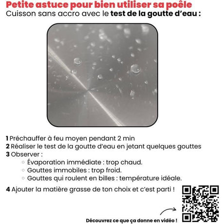 Wok en acier inoxydable - LIVOO - MEP162 - Ř 28 cm - Acier inoxydable - Tous feux dont induction et four - Made in France