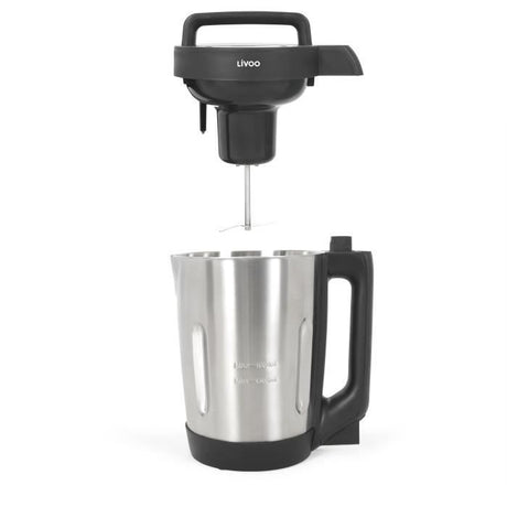 Blender chauffant a soupe - LIVOO - DOP260N - Gris et noir