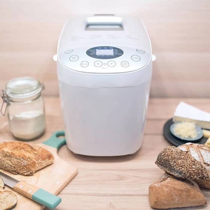 LIVOO DOP205W Bread Machine - Digital Screen 15 Programs - White