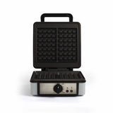 Gaufrier avec thermostat ajustable - LIVOO - DOP206 - 1200W - 2 gaufres - Antiadhésif - Surface 14,5 x 17,5 cm - Témoins lumineux