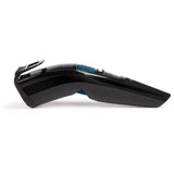 Tondeuse a barbe rechargeable - LIVOO - DOS186 - 5 W - 90 min - Jusqu'a 10 mm - 20 longueurs - Noir / Bleu