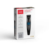 Tondeuse a barbe rechargeable - LIVOO - DOS186 - 5 W - 90 min - Jusqu'a 10 mm - 20 longueurs - Noir / Bleu