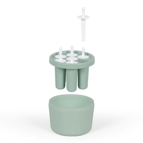 Sorbetiere - LIVOO - DOM461 - 12W - 1L - Cuve aluminium - Pâle de mélange, moule pour 7 glaces, 7 bâtonnets inclus