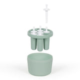 Sorbetiere - LIVOO - DOM461 - 12W - 1L - Cuve aluminium - Pâle de mélange, moule pour 7 glaces, 7 bâtonnets inclus