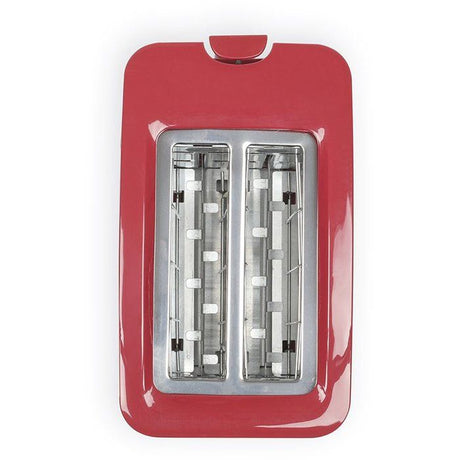 Grille-pain 2 fentes - LIVOO - DOD162RC - 750 W - Thermostat réglable : 7 niveaux - Rouge