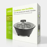 Barbecue électrique de table - LIVOO - DOC267 - 1250W - Ø30 cm - Bac récupérateur amovible - Témoin lumineux - Démontable