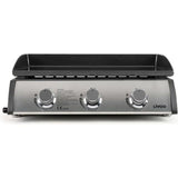 Plancha gaz - LIVOO - 3 bruleurs - 61 x 38 cm - DOC277