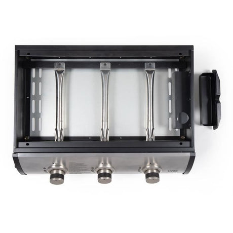 Plancha gaz - LIVOO - 3 bruleurs - 61 x 38 cm - DOC277