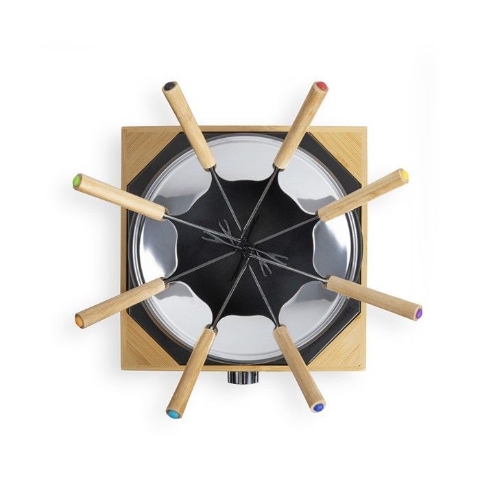 Appareil a fondue électrique - LIVOO - DOC287 - 800W - 2L - 8 personnes - Thermostat ajustable - Caquelon antiadhésif sans PFAS