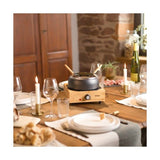 Appareil a fondue électrique - LIVOO - DOC287 - 800W - 2L - 8 personnes - Thermostat ajustable - Caquelon antiadhésif sans PFAS