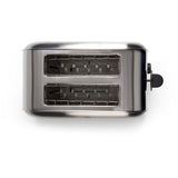 Grille-pain 2 fentes - LIVOO - DOD196 - 850 W - Thermostat réglable : 7 niveaux - Acier inoxydable