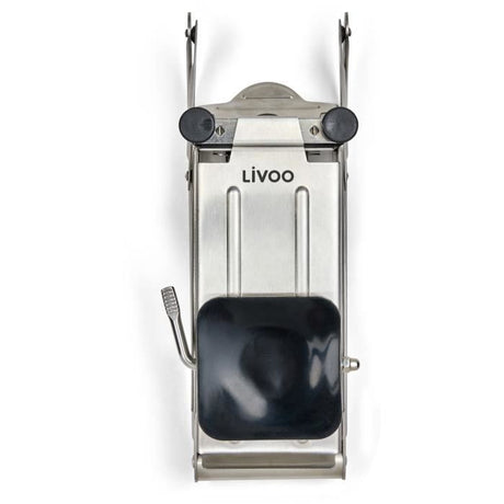 Coupe-frites - LIVOO - MEN410 - Acier inoxydable - 2 grilles - Pieds antidérapants et ventouse - Grilles compatible lave-vaisselle