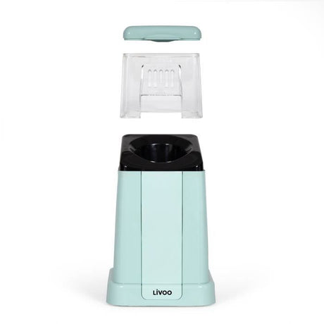 Machine a pop-corn - LIVOO - DOM497 - 1200W - 100g de mais - Arret automatique - Couvercle doseur - Protection contre la surchauffe