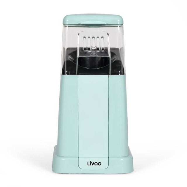 Machine a pop-corn - LIVOO - DOM497 - 1200W - 100g de mais - Arret automatique - Couvercle doseur - Protection contre la surchauffe