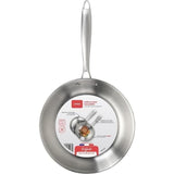 Poele Acier inoxydable 18/10 Triply Brigade 24 cm - LIVOO - MEP158 - Tous feux dont induction - Made in France