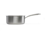 Casserole en acier inoxydable 18/10 Brigade 20 cm - LIVOO - MEP161 - Acier inox. Triply - Tous feux dont induction - Made in France